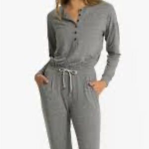 Vuori Lux Henley jumpsuit